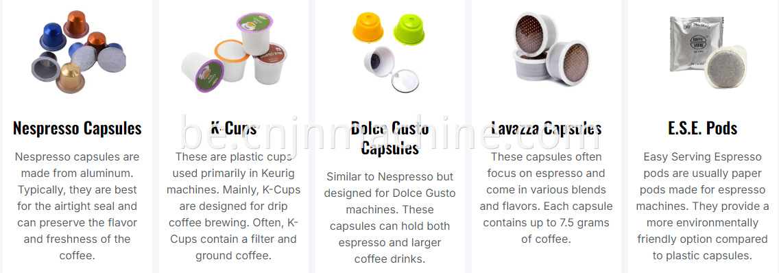 Automatic Coffee Capsule Filling Machine for 